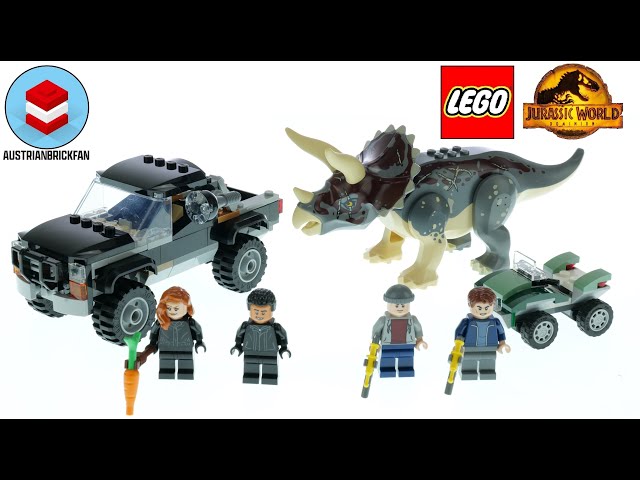 Vídeo relacionado con LEGO 76950 Jurassic World Triceratops - Ataque camión Ambush 210 piezas