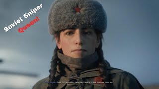 Soviet Sniper Queen | The Most Feared Woman in WWII | Call Of Duty Vanguard