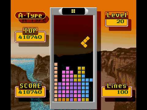 [SNES] Super Tetris 2 + Bombliss - 1,120,640 points