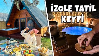 Göl Yakınında Bir TATİL ADASI Keyfini Hissedebileceğiniz Lüks SICAK HAVUZLU Bung