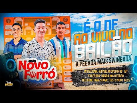 Banda Novo Forró - Seleção De Lambadinha Ao Vivo No Bailão (Lançamento Atualizado Outubro 2025)