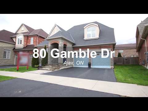 80 Gamble Dr, Ajax, ON