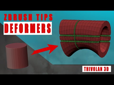 ZBrush Quick Tip Series: Using Deformers