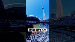 Vitamin D(ome) ???? #MLB #BlueJays #Toronto #Roof #Summer