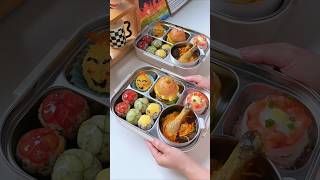Make a bento box with me #food #asmr #lunchbox #bento