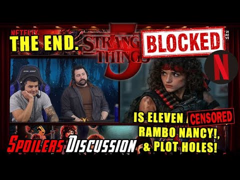 Stranger Things 5 FINALE - STUPIDEST Moments, RAMBO NANCY, ELEVEN ALIVE? & PLOT HOLES! - *RE-UPLOAD*