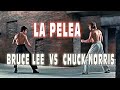 BRUCE LEE VS CHUCK NORRIS LA PELEA COMPLETA FHD