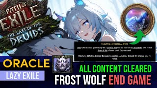 [PoE 2] Oracle Crit Frost Wolf Melting Endgame | Build Guide & Talisman Craft | Day 3/4 Update 0.4