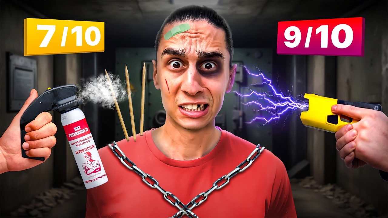J'AFFRONTE 10 NIVEAUX DE DOULEUR (et je finis aux urgences)