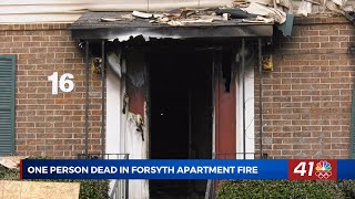 UPDATE: GoFundMe campaigns started for victims of Forsyth apartment fire