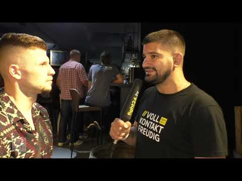 INTERVIEW Alex Rigas bei Boxing After Dark 2