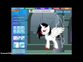 Trying to make Jeff The Killer as Pony 
