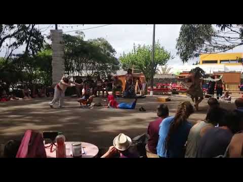 (Im the GREEN being)Collective Improvisation Performance at European Juggling Convention 2018 AZORES