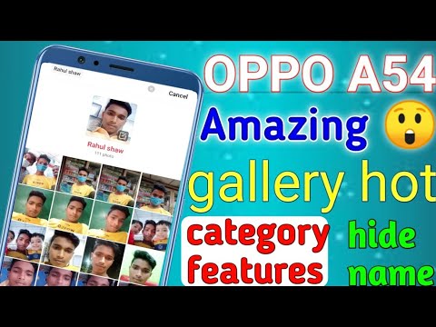 oppo A54 gallery category फोटो // ऐसा आपने 😲किसी भी मोबाइल में ये features नहीं देखा होगा