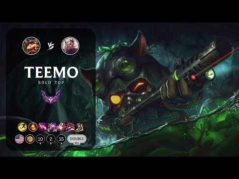 Teemo Top vs Rakan - NA Master Patch 13.17