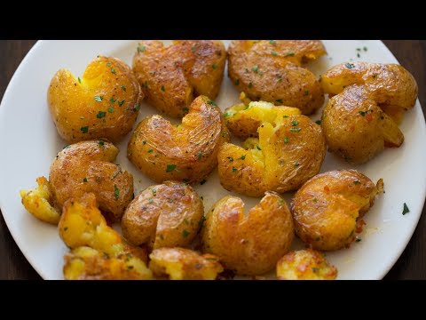 download lagu mp3 mp4 Crispy Garlic Smashed Baby Potatoes, download lagu Crispy Garlic Smashed Baby Potatoes gratis, unduh video klip Crispy Garlic Smashed Baby Potatoes