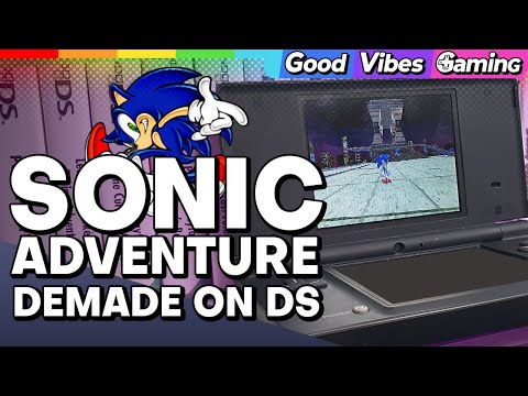 Sonic Adventure DS Running on Actual Hardware