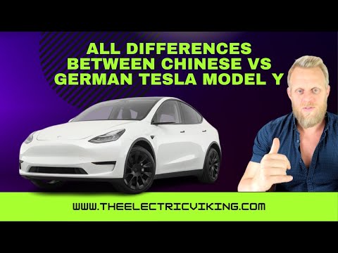 All differences between Chinese Vs German Tesla Model Y