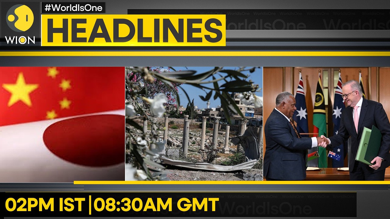Israel Says It Hit Three Hezbollah Sites | China Warns Australia Over Vanuatu Pact | WION Headlines