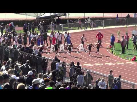 J Gasser - VarB 100m at Redondo 3-12-16