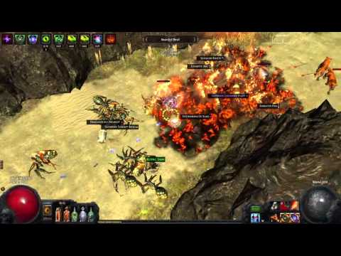 Path of Exile 2.2 | Explosive Arrow Berserker/Raider | 2x Essence Worm 17k armour | 76 Gorge