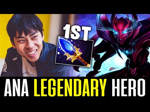 Ana SPECTRE - LEGENDARY HERO - First Build AGHANIM's SCEPTER DOTA 2
