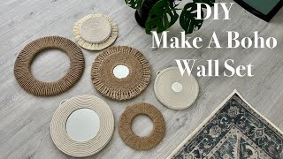 Let’s DIY || Make Your Own Boho Inspired Wall Decor 