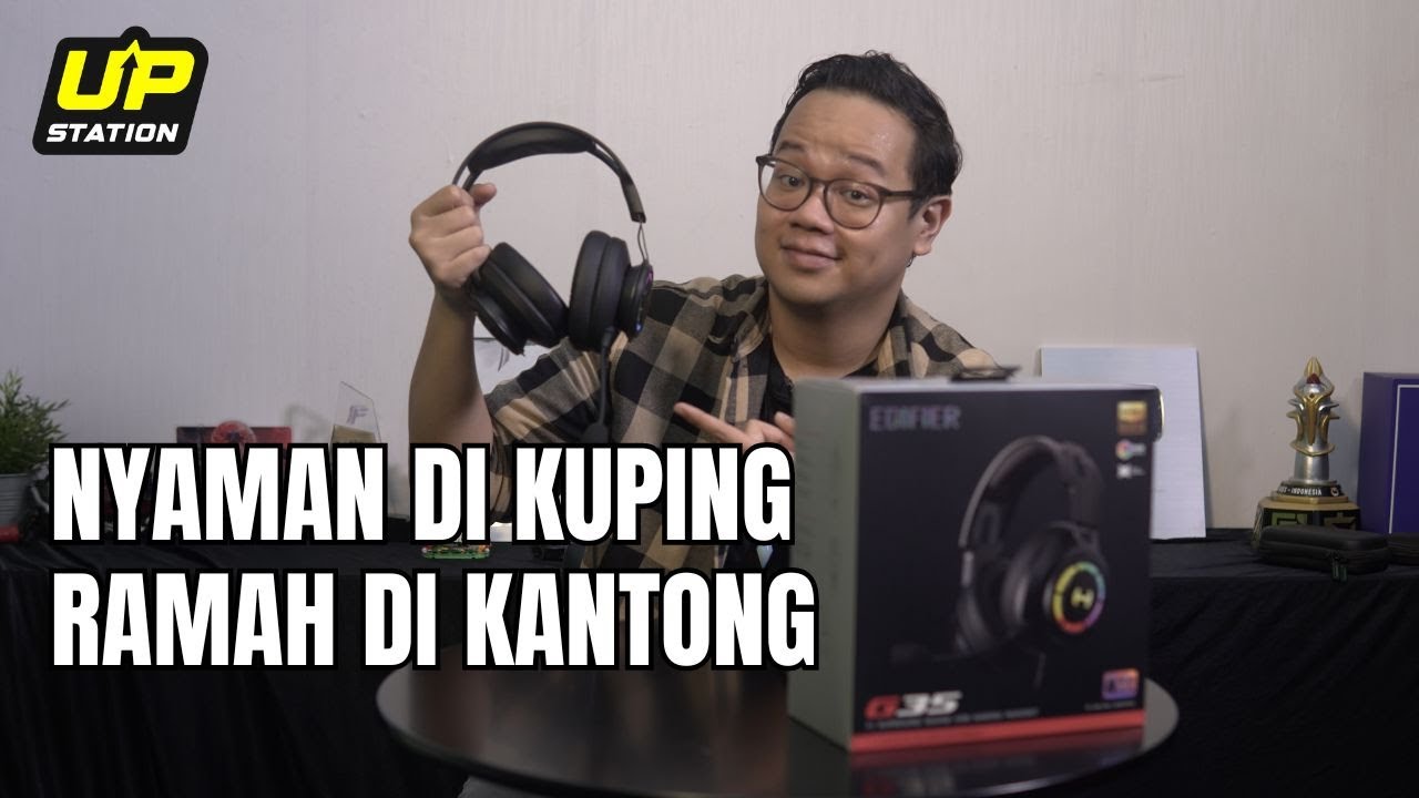 JAJAL HEADSET GAMING BARU DARI EDIFIER HECATE G35, SOUNDNYA SENYAMAN APA YA?