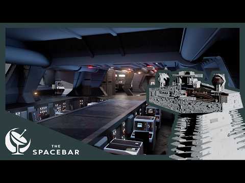 Executor Star Destroyer Bridge Full Tour 4k │ Darth Vader's personal flagship 3D animation