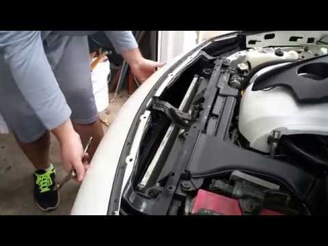 How to drop the front bumper Nissan Maxima 2009-14