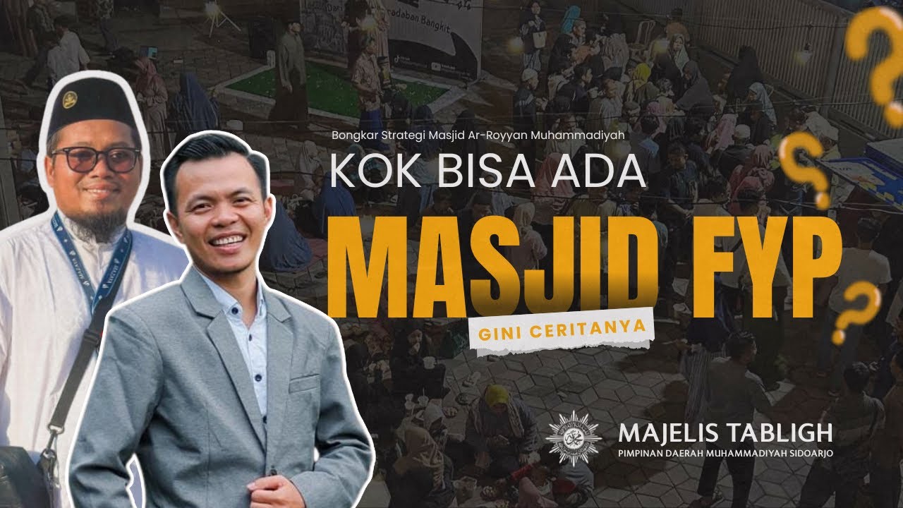 MASJID TAPI FYP⁉️ MASJID YANG BENAR SEPERTI APA⁉️ MASJID AR-ROYYAN MUHAMMADIYAH BUDURAN SIDOARJO