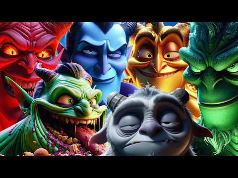 7 Demons Who Lead You to Hell | AI Animation