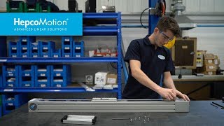 HepcoMotion - Adjusting and Testing the Belt Tension for a Hepco SBD Linear Actuator