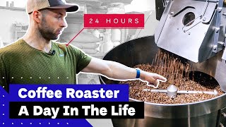 What does COFFEE ROASTER do at work? A day in the life of specialty coffee roaster!