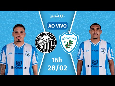 OPERÁRIO 0X0 LONDRINA | 28/02/26 |  FINAL PARANAENSE (IDA) | JORNADA ESPORTIVA RÁDIO LEC