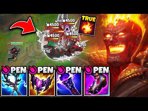 Brand but I have the most Magic Pen possible and EVERY spell ONE SHOTS you