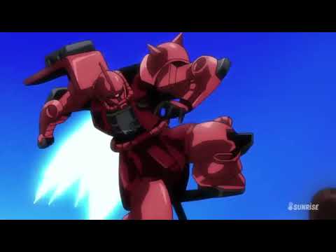 GUNDAM BUILD FIGHTERS DREAM BATTLE :CHAR AZNABLE VS RIBBONS ALMARK