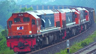 Download lagu Seru Klakson Kereta Api Terpanjang (Babaranjang). mp3