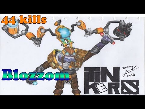 Dota 2 - Blozzom subscriber plays Tinker - Pub gameplay !