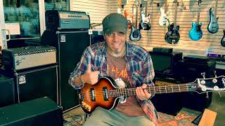 Video thumbnail for Guitar Czar Epiphone Viola bass by Guitar Czar