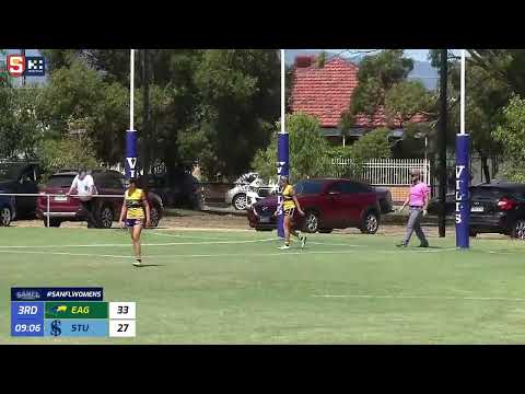 Sturt's Abby Pengelly turns and snaps - Rd 1 Hostplus SANFLW League