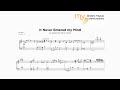 Oliver Jones - It Never Entered my Mind (Jazz Transcription)