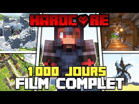 SURVIVE 1000 DAYS in Hardcore Minecraft [Film Entier]