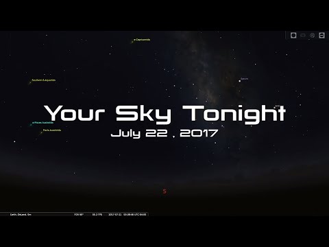 Your Sky Tonight - July 22, 2017