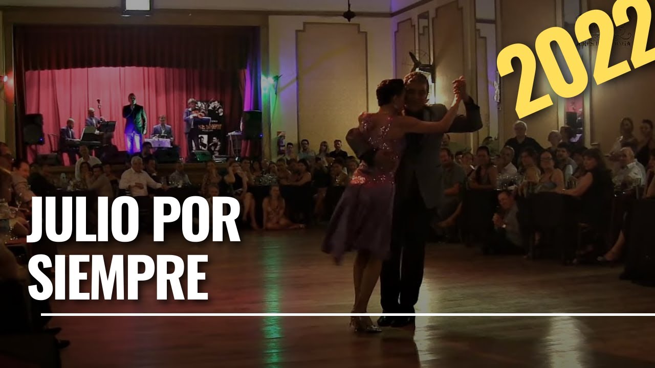 Impactante Baile milonga lisa y traspié, Homenaje a Julio Balmaceda, Virginia Vasconi, Ariel Ardit