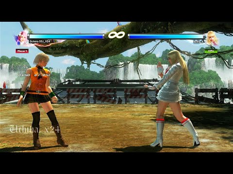 Ashley Graham ( Alisa Bosconovish ) Move List comand list - Tekken Tag Tournament 2 ( Uchiha x24 )
