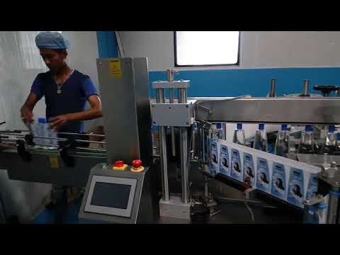 Unscrambler For Sleeved PET And HDPE Bottle Filling Machine