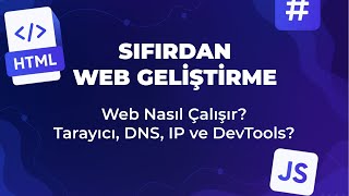 Sıfırdan Web Geliştirme  2: Web Nasıl Çalışır | Tarayıcı, DNS, IP ve DevTools An