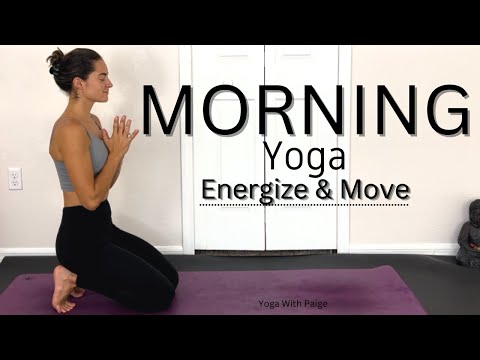 20 Minute Yoga To Energize And Challenge Yourself / Start Your Day With  A BANG! / Yoga With Paige