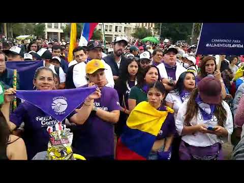 A Petro Apoyan Manifestaciones Populares Plaza del Carnaval #petro #noticias #pasto #nariño #marcha